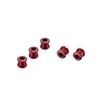 FOURIERS Surub de prindere pt foaie angrenaj, 5 buc/set 5mm Rosu