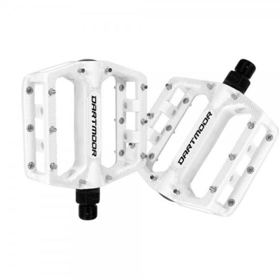 Pedale Dartmoor Stream bile, alum., albe, Dart-A15901