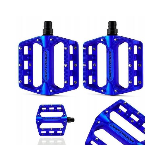 Pedale Dartmoor Stream bile, alum., space albastru, Dart-A15895