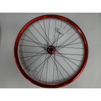 Roata fata 26 Janta Dartmoor, butuc Novatec, ax 12, spita DT, disc 6 suruburi
