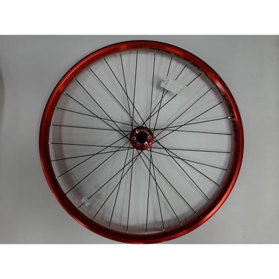 Roata fata 26 Janta Dartmoor, butuc Novatec, ax 12, spita DT, disc 6 suruburi