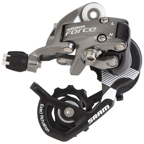 Schimbator spate Sram Force, 10vit, max 28T, brat al. carbon rotite ceramice, 174g, 00.7515.046.000