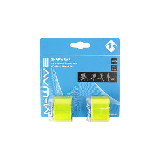 Set Benzi Reflectorizante M-WAVE SNAPWRAP