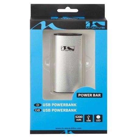" Acumulator Extern  M-WAVE  5200 mAh  119 Grame "