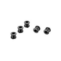 FOURIERS Surub de prindere pt foaie angrenaj, 5 buc/set 5mm Negru