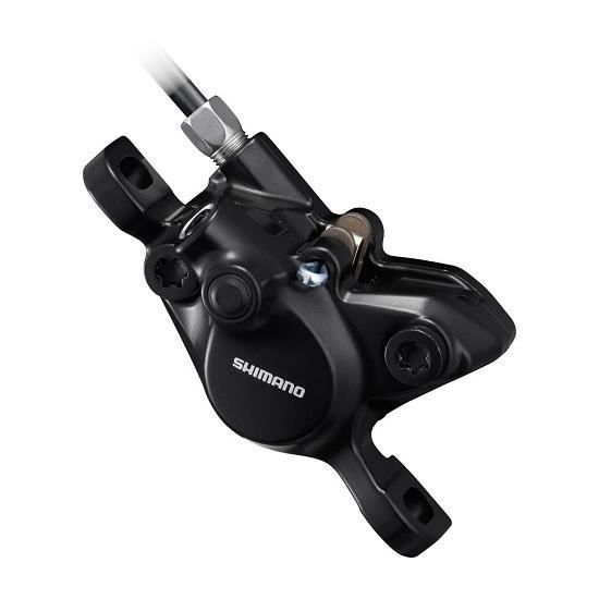 Etrier frana Shimano BR-MT200, mineral, placute rasina B01S, EBRMT200MPRXL