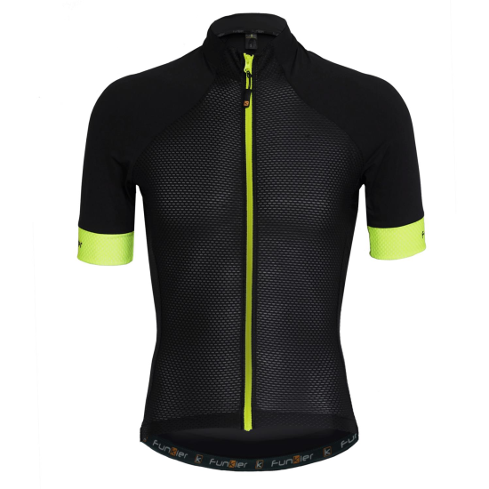 Tricou FUNKIER Allano Elite barbati-negru/galben neon