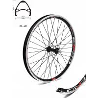 Roata CROSSER X6 36H 27.5 Spate QR Disc Caseta capsata Negru