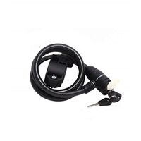 Incuietoare cablu CROSSER CL-369 12x900mm negru - cu suport