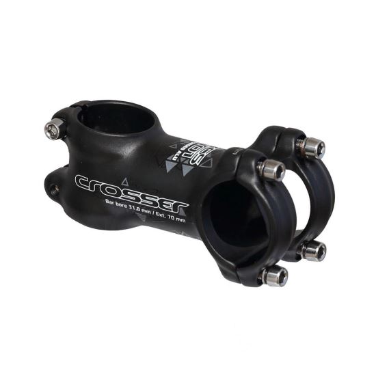 Pipa CROSSER XCS101 28.6mm 31.8*70mm +/-7 negru/gri