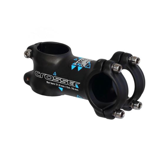 Pipa CROSSER XCS101 28.6mm 31.8*70mm +/-7 negru/albastru