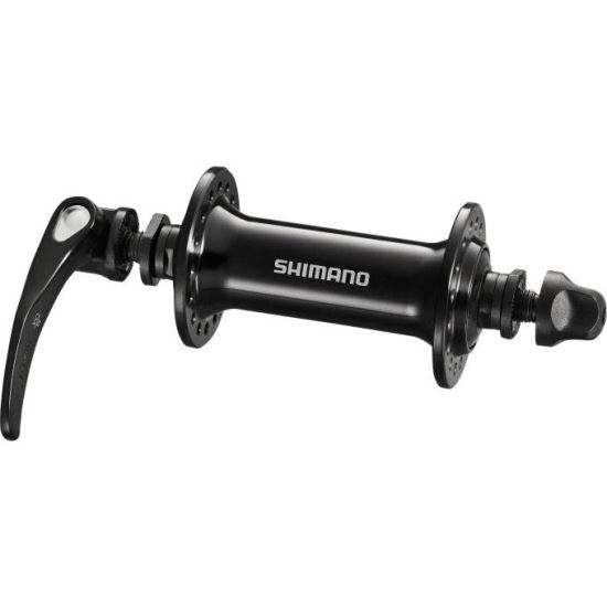 BUTUC FATA SHIMANO HB-RS300 AX QR 28H, NEGRU, QR 133MM