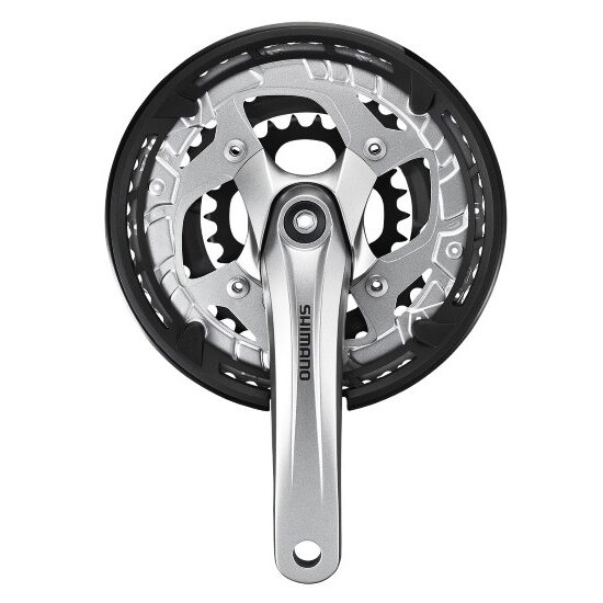 ANGRENAJ PEDALIER SHIMANO ALIVIO FC-T4010 OCTALINK ARGINTIU