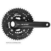 ANGRENAJ SHIMANO ALIVIO FC-T4060 CU APARATOARE AX INTEGRAT 3x9V 48x36x26T, 175mm, negru