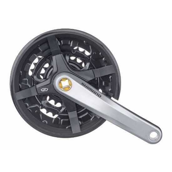 ANGRENAJ PEDALIER SHIMANO ALTUS FC-M351 ARGINTIU