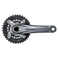 ANGRENAJ PEDALIER SHIMANO DEORE FC-M617 ARGINTIU