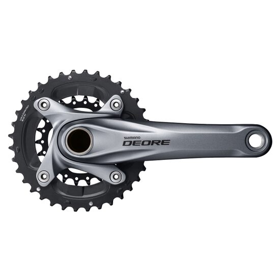 ANGRENAJ PEDALIER SHIMANO DEORE FC-M617 ARGINTIU