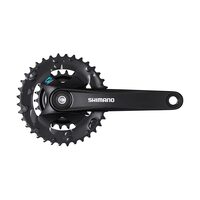 ANGRENAJ PEDALIER SHIMANO FC-M315-2, 36X22T, BRAT 175MM, PT. 7/8 VIT. PE SPATE, FARA CG, INCL. SURUBURI