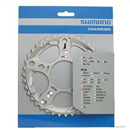FOAIE SHIMANO FC-4603 ARGINTIE 3X10 39T