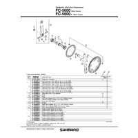 FOAIE SHIMANO FC-5600 ARGINTIE