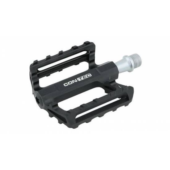 Pedale CONTEC Trial2 MTB aluminiu - Negru