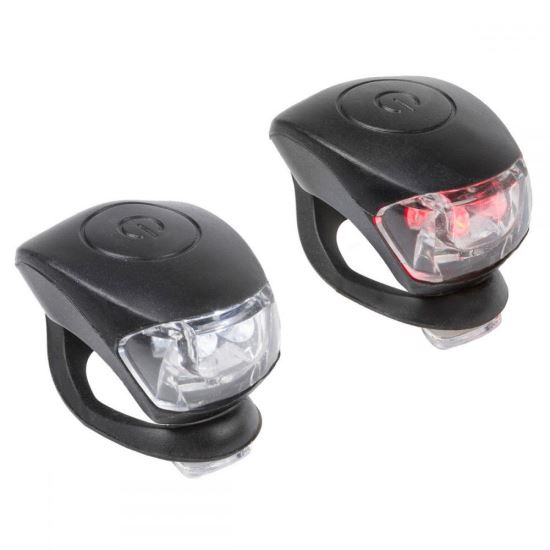 Set Flash cu Baterii M-WAVE ”COBRA IV” - Negru