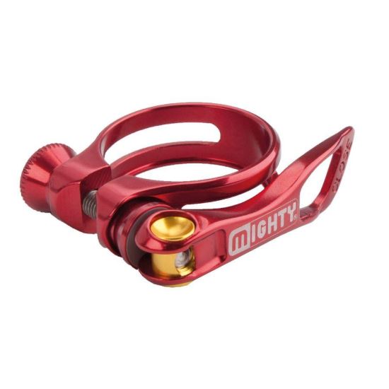 Colier tija sa 31.8 Mighty, Titan, 19gr, rosu 250880