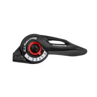 MANETA SCHIMBATOR SHIMANO TOURNEY SL-TZ500-6R - DREAPTA-SPATE, 6 VITEZE, NEGRU