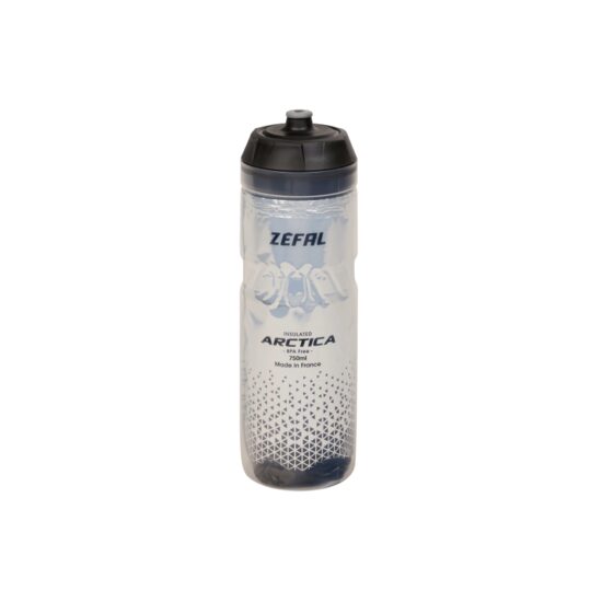 Bidon apa ZEFAL Arctica 750ml -izolat termic, silver/negru, 1670