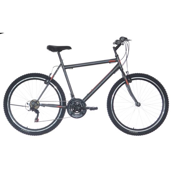 Bicicleta Neuzer NELSON 26" TY37 M" 17" inch Gri-Rosu