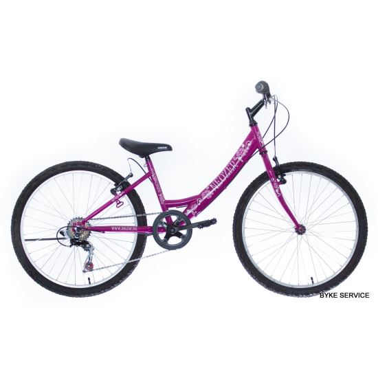 BICICLETA Copii NEUZER CINDY 24 MAGENTA/ALB