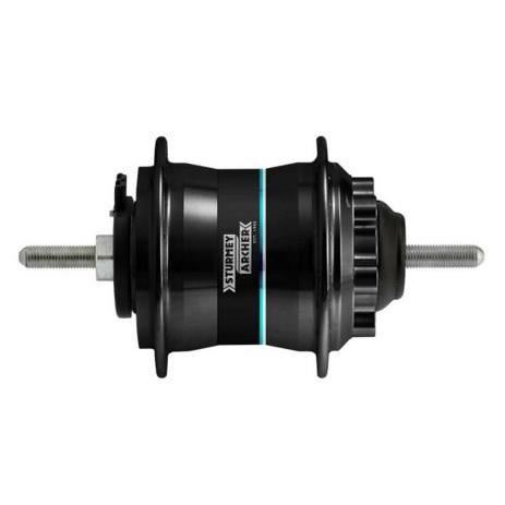 Butuc fata Sturmey Archer HDS20-22 cu dinam 6V 2.4W frana disc