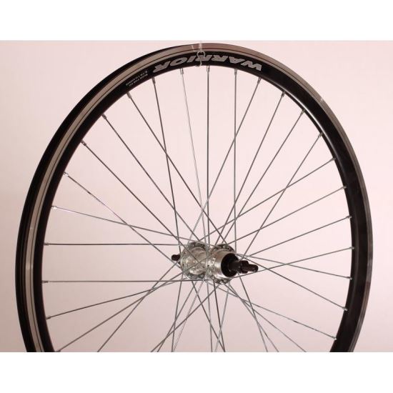 ROATA SPATE BICICLETA 26(559), JANTA DUBLA WARRIOR NEGRU, BUTUC ALU FILET