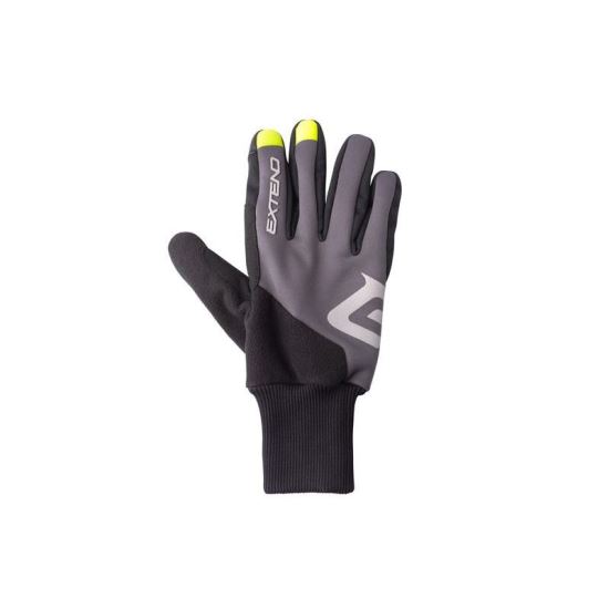 Manusi cu Degete EXTEND SCULPIN Gri- Negru M