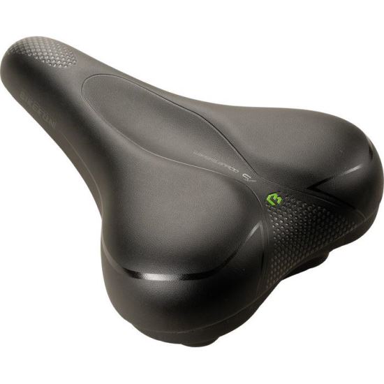 Șa BIKEFUN COMO Comfort trekking unisex negru