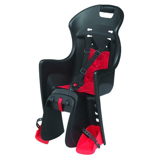 Scaun Copii Polisport Boodie  Prindere Portbagaj  negru+rosu