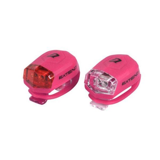 Set Flash cu Baterii EXTEND FROGGIES Roz
