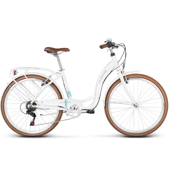 Bicicleta Le Grand Lille 1 26  white glossy 2020