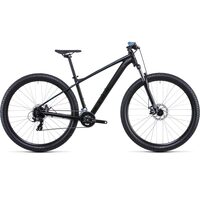 BICICLETA CUBE ACCESS WS Black Blue 2022 cadru 14" (XS) - roti 27.5"