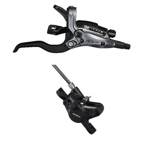 FRANA PE DISC SET ASAMBLAT SHIMANO ALIVIO ST-M4050(R) BR-MT400(R)