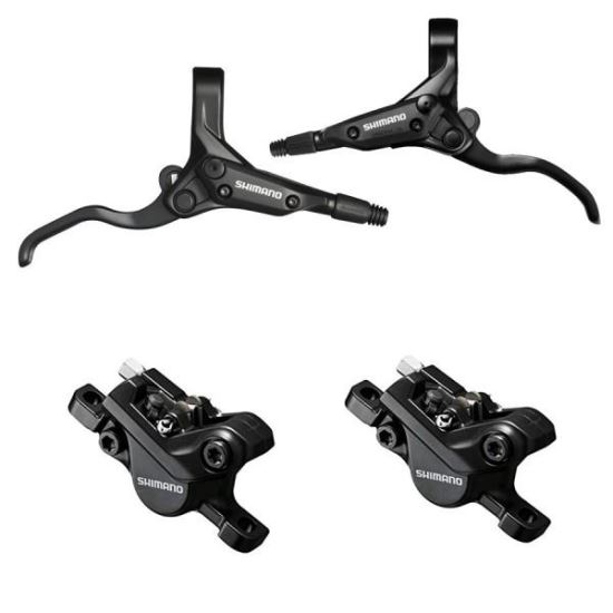 FRANA PE DISC SET ASAMBLAT SHIMANO BL-M396L(L) BR-M395L(F)