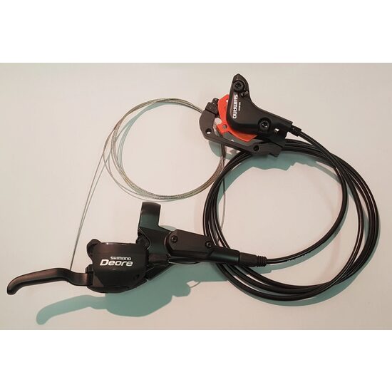 FRANA PE DISC SET ASAMBLAT SHIMANO DEORE ST-M535L(R) BR-M535 (R)