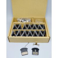 PLACUTE DE FRANA SHIMANO J04C metalic, vrac