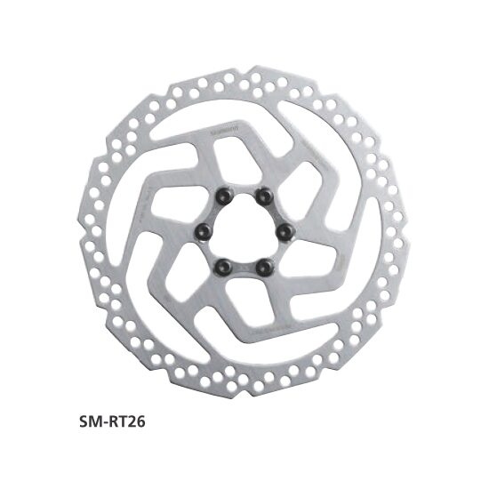 ROTOR/DISC FRANA PE DISC SHIMANO SM-RT26 6-SURUBURI 160mm