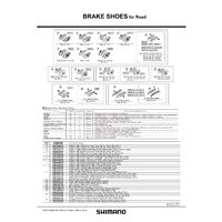 SABOTI DE FRANA SHIMANO BR-R550 