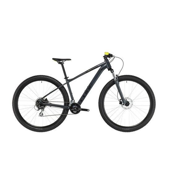 BICICLETA CUBE AIM PRO Grey Flashyellow 2023 cadru L (20") - roti 29"
