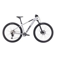 BICICLETA CUBE ATTENTION SLX Silvergrey Lime 2023 cadru XL (22") - roti 29