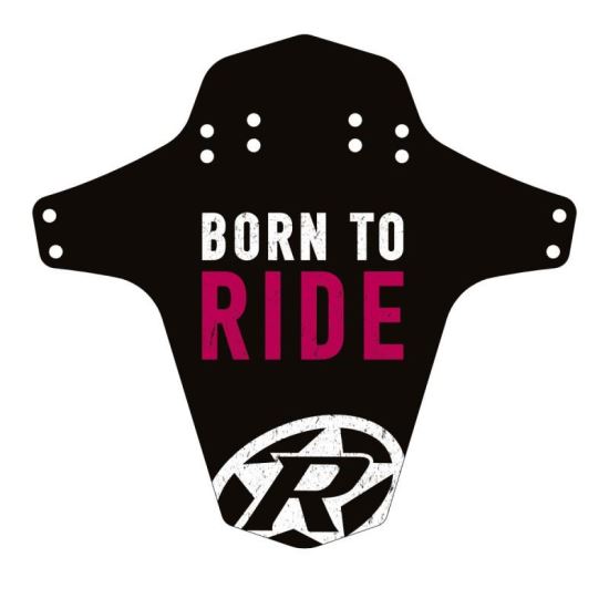 "Aparatoare Reverse Born to Ride negru/alb/roz"