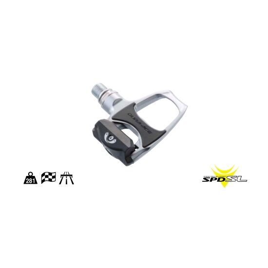 PEDALE SHIMANO DURA-ACE(03) PD-7800 SPD-SL