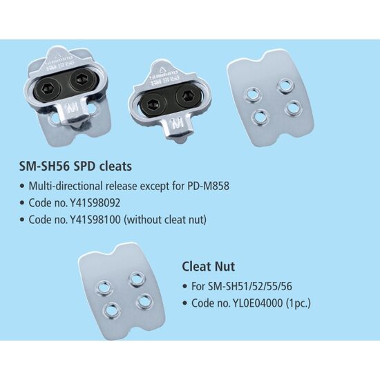 PLACUTE PT. PEDALE SHIMANO SM-SH56